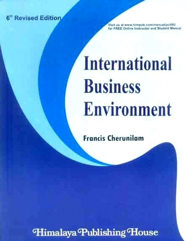 francis cherunilam international business